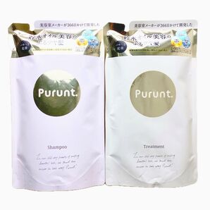 《ラスト1点》おりがみ1枚、Prunt プルント モイストリッチ シャンプー トリートメント 詰め替え