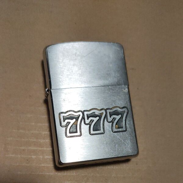ZIPPO ライター 777 シルバー