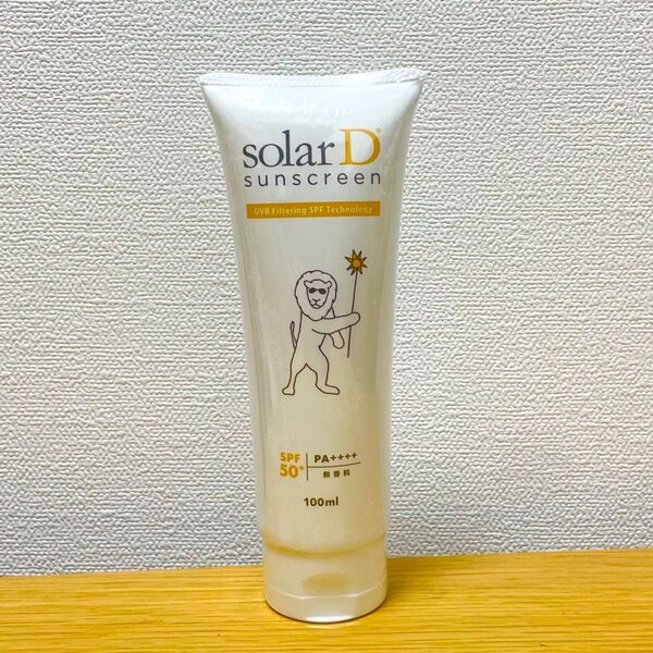 SPF50+/PA++++ ソーラーD サンスクリーン 100ml 日焼け止め