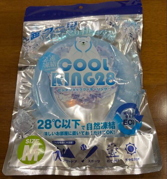 COOL RING28 ネッククーラー Mサイズ コールドリング冷んやりアイテム