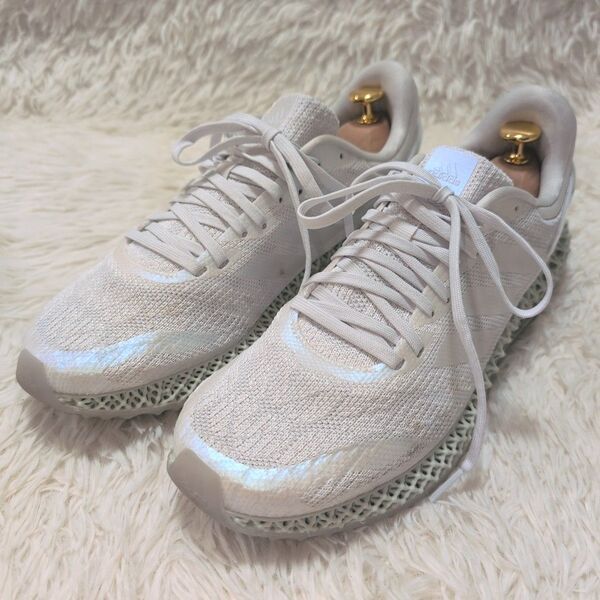 Adidas 4D アディダス ランニングシューズ ホワイト 28.0cm