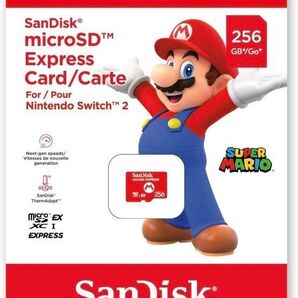 即日発送 SanDisk サンディスク マイクロSDエクスプレスカード 256GB 新品未使用