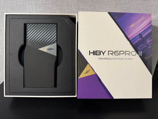 HiBy Music R6 Pro II Black オマケ・ケース付き