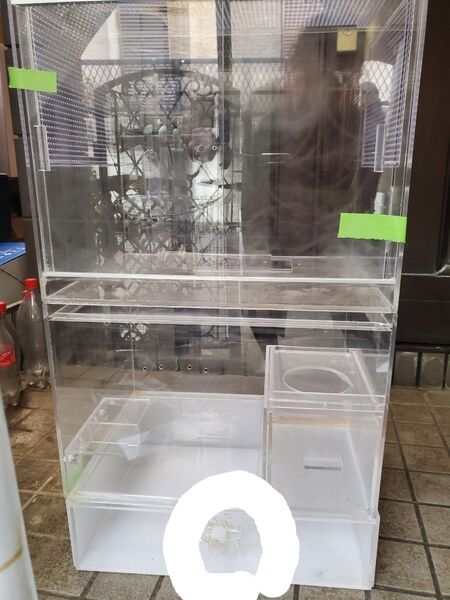 小動物アクリルゲージ3段セット