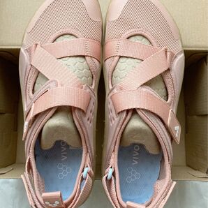 vivobarefoot 37 トラッカーサンダル women’s CLAY クレイ ピンク スポーツサンダル レディース