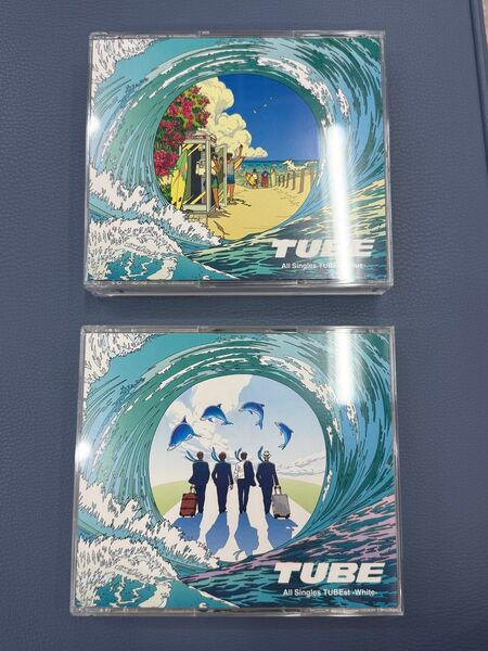TUBE All Singles TUBEst Blue White 通常盤 セット
