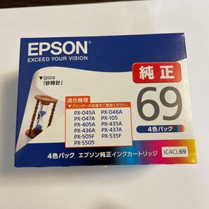 エプソン インクカートリッジ 砂時計 IC4CL69(4色パック)