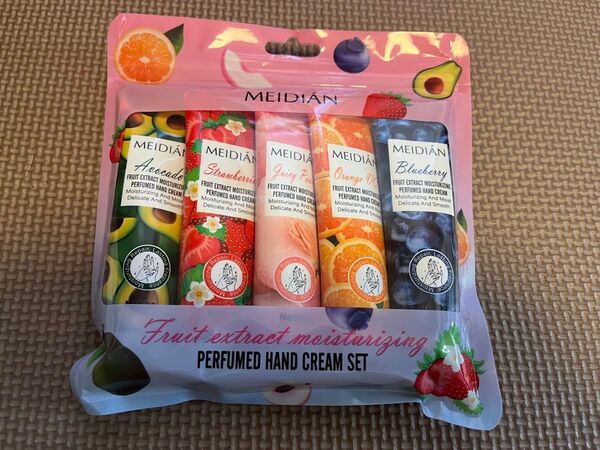 新品未使用 MEIDIAN ハンドクリーム 5本セット