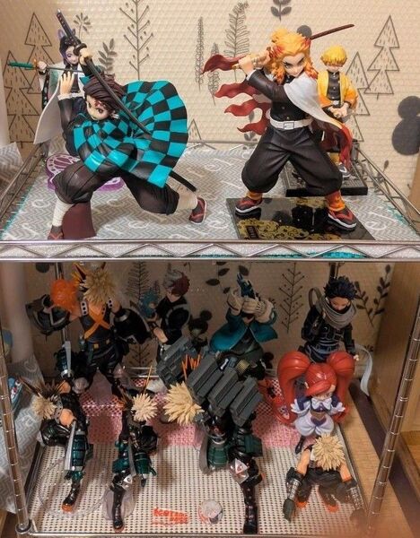 僕のヒーローアカデミア ヒロアカ 鬼滅の刃 きめつ 一番くじ フィギュア 文化祭 ストレイフパンツァー ラストワン賞 まとめ売り