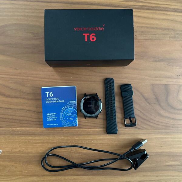 Voice Caddie T6 ゴルフ距離計 GPS ブラック