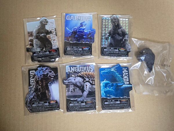 ゴジラ 一番くじ 大怪獣列伝G E賞 ACLLECT G賞 モンスターヘッドマグネット