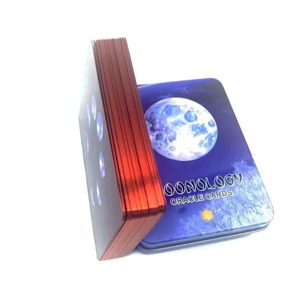 Moonology ムーンオロジー オラクルカード 缶入りタロット 占い スピリチュアル キラキラ