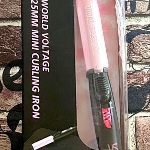 美品 VS Sassoon ワールドボルテージ カールアイロン 25mm mini