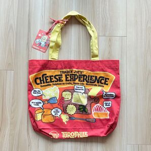 トレーダージョーズ エコバッグ トートバッグ チーズ Trader Joe's トレジョ