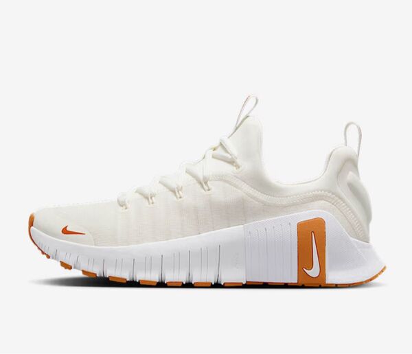 【新品タグ付き】ナイキ NIKE スニーカー 24cm フリー メトコン6 ホワイト×オレンジ