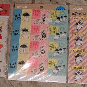 ムーミングッズ テンプレート シール