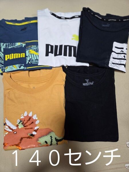 PUMA等 Tシャツ 4枚、半袖肌着 まとめ売り
