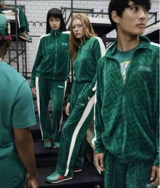 【イカゲーム】PUMA ジャージ上下セット メンズL SQUID GAME