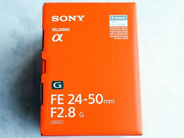 【新品未使用】SONY FE24-50mm F2.8G SEL2450G