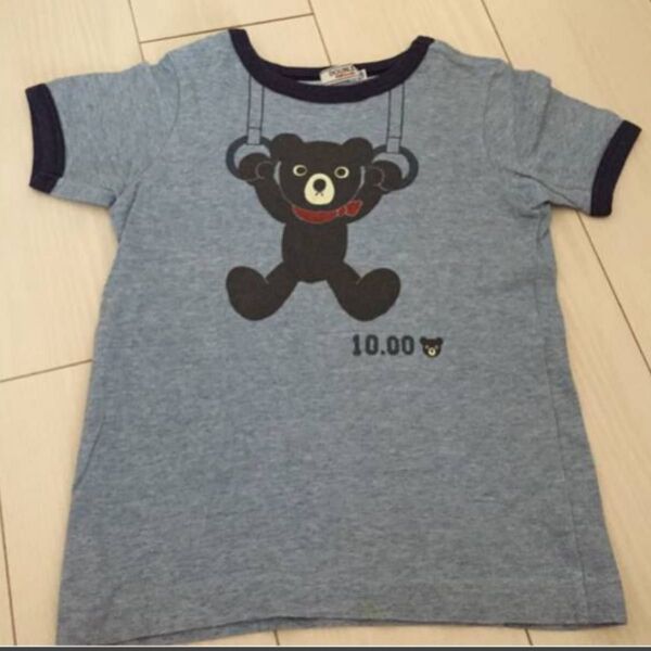 ミキハウス ダブルB オリンピックTシャツ 120 美品 半袖 ミキハウスDOUBLE B