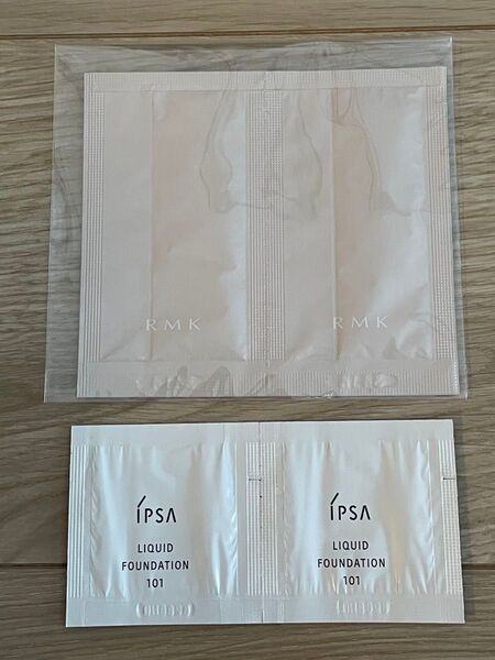 【新品未使用】IPSA リキッドファウンデイション101 & RMK リクイドファンデーションフローレスカバレッジ 102 イプサ