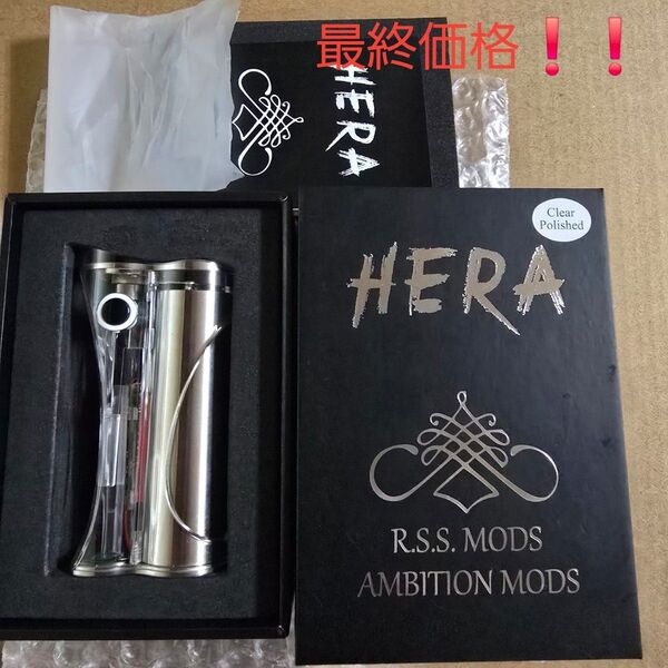 Ambition MODS HERA Mod design by R.S.S. MODS vape 電子たばこ