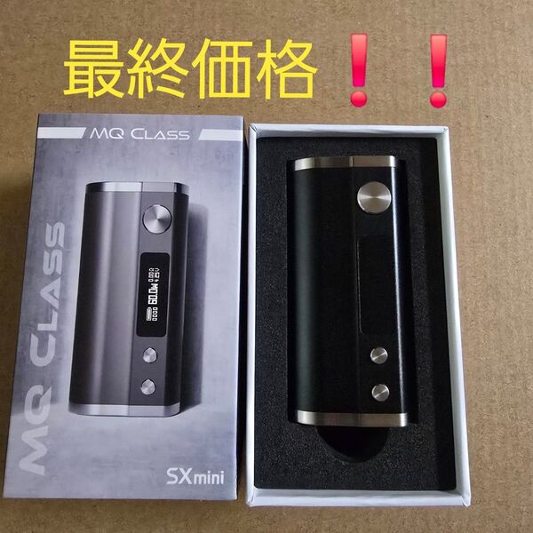 SXmini MQ class Mod 60W テクニカル モッド 18650バッテリー駆動 電子タバコ vape