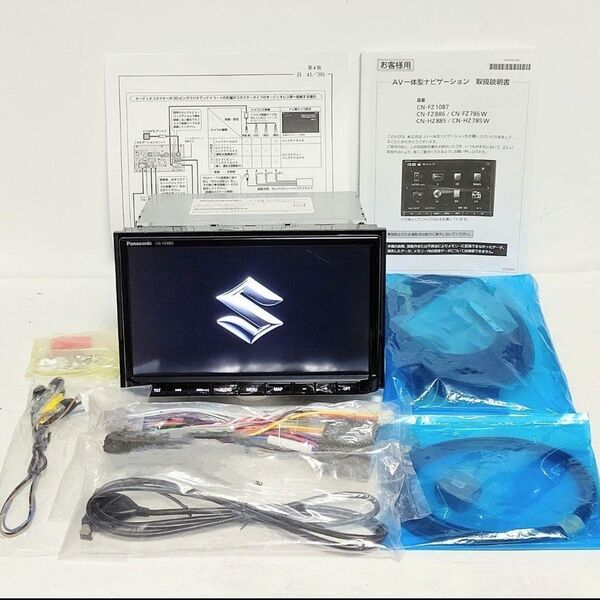 美品ススギ純正8型ナビ PanasonicCN-HZ885ZA/2023年スタンダードモデル/新型スペーシア対応/フルセグ/DVD