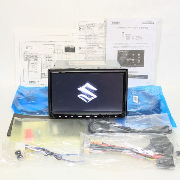 美品 ススギ純正8型 PanasonicCN-HZ885ZA/最新2025年度版地図データ/スタンダードモデル/新型スペーシア対応