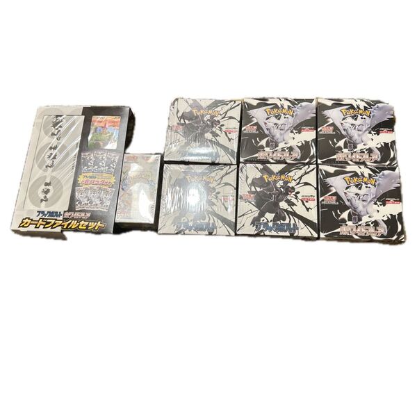 ポケモンカード ブラックボルト ホワイトフレア 3box テラスタルフェスex 1box シュリンク付き 拡張パック 新品 その他