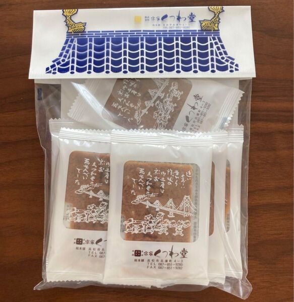 小瓦せんべい 宗家くつわ堂 27枚入り