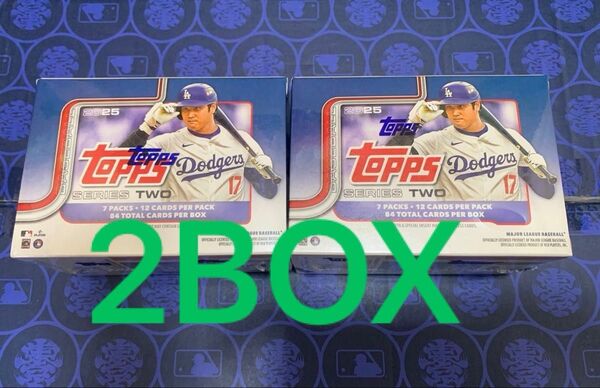 新品未開封★2BOX★MLB 2025 TOPPS SERIES 2 Value BASEBALL★大谷翔平シュリンク付き