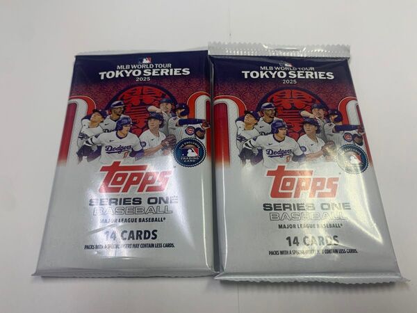 新品未開封★2パック★Topps MLB-SERIES 1 2025 MLB TOKYO SERIES 開幕戦 Box 大谷翔平