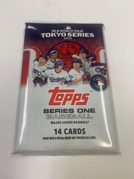 新品未開封★1パック★Topps MLB-SERIES 1 2025 MLB TOKYO SERIES 開幕戦 完売品 box