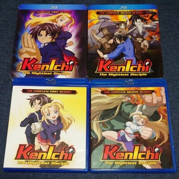 お値引き不可 史上最強の弟子ケンイチ 輸入盤 北米盤 Blu-ray BOX 1 2 セット