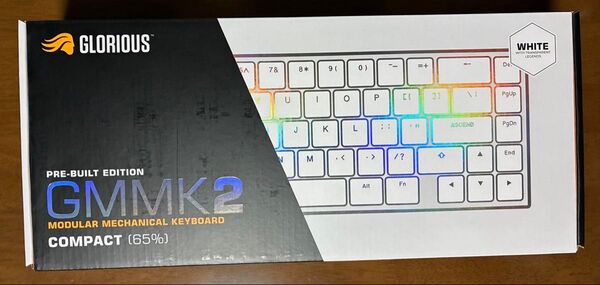 Glorious GMMK 2 65% (Pre-Built) - White GLO-GMMK2-65-FOX-W