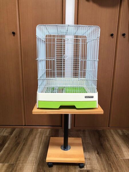 SANKO イージーホームバード37 グリーン 鳥かご 鳥ゲージ ペットケージ 鳥かご イージーホーム HOEI