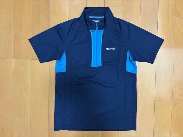 ★Marmotマーモット「Climb Speed Air H/S Zip」登山ハイキング用 半袖ジップシャツ Mサイズ★