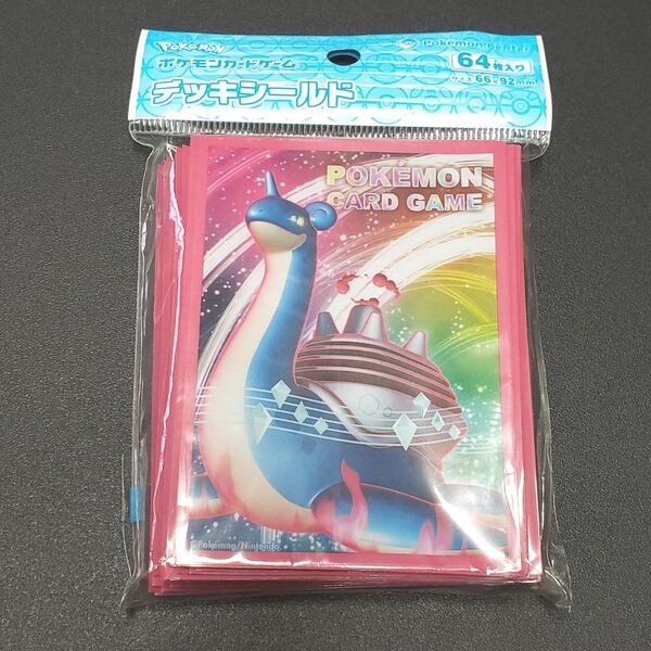 未使用 公式 ポケモンカードゲーム デッキシールド キョダイマックス 湖に響く旋律 ラプラス