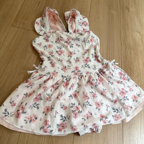 petitmain プティマイン 水着 ワンピース水着 女の子 女の子ワンピース水着 ワンピース 花柄