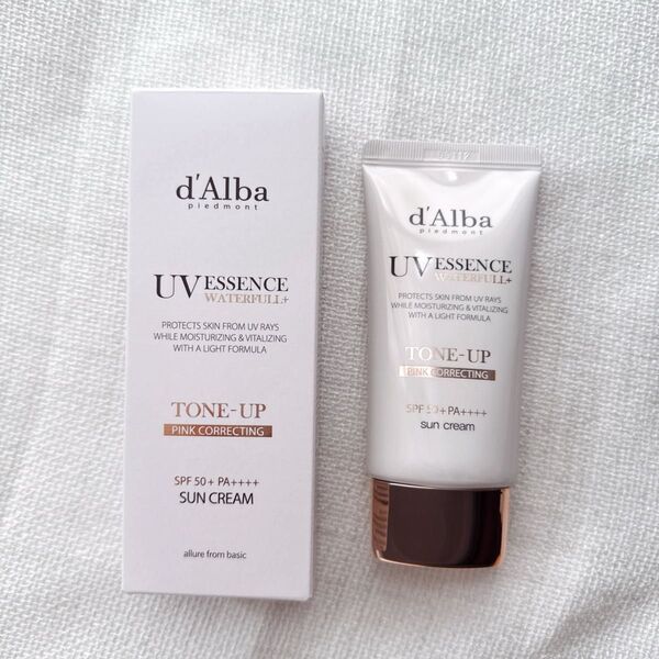 d'Alba ダルバ ウォーターフルトーンアップサンクリーム ピンク 50ml