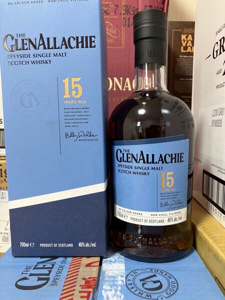 グレンアラヒ 15年(並行輸入/箱付き/新ボトル) 700ml(Alc 46度) 1本