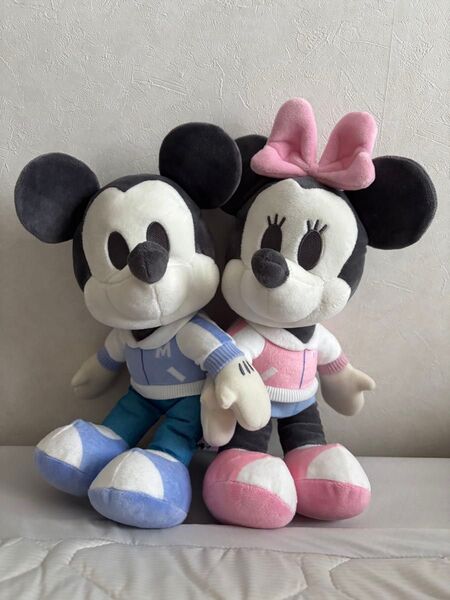 ミッキー & ミニー デココレ ペア ぬいぐるみ