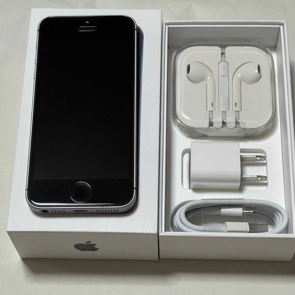iPhone SE 128GB 新品同等(純正バッテリー100%)SIMフリー