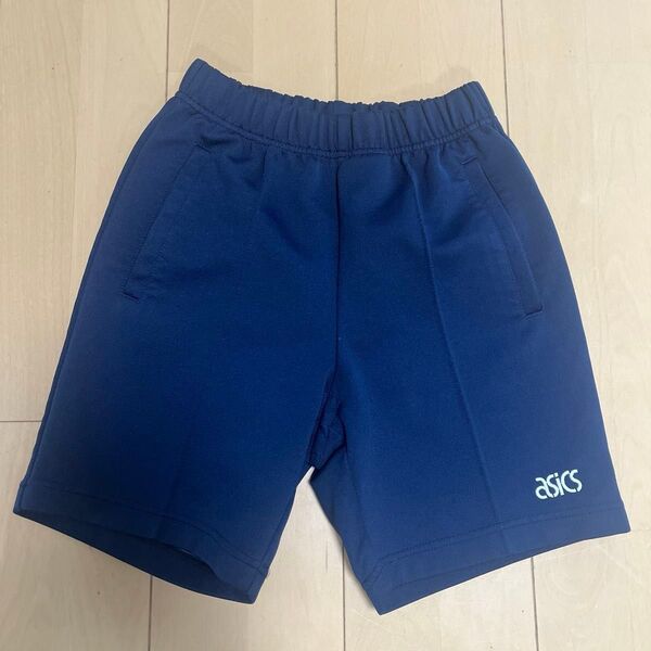 asics ハーフパンツ ネイビー
