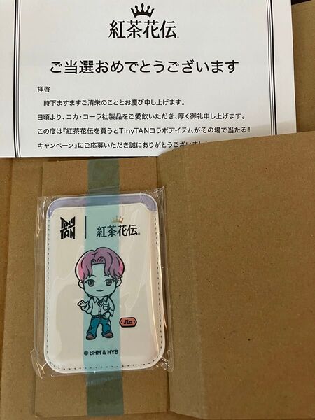 紅茶花伝 TinyTAN カードケース jin