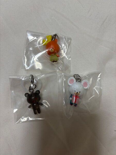 くまのがっこう めじるしアクセサリー2 デイビッド チャッキー ルル めじるしアクセサリー