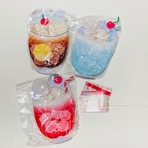 ぱくっと!君色クリームソーダ ぬい服 ガチャ 3個セット