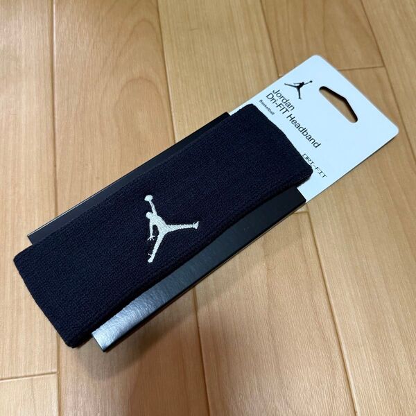 新品 JORDAN ジョーダン ジャンプマンヘッドバンド ブラック バスケ