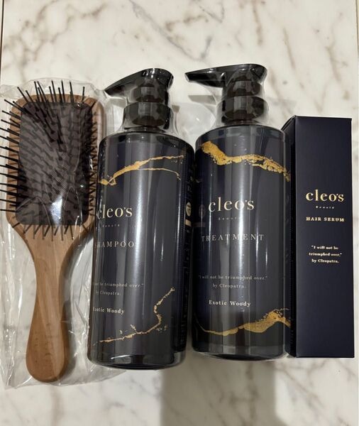 クレオズボーテ シャンプー トリートメント ヘアセラム 4点セット
